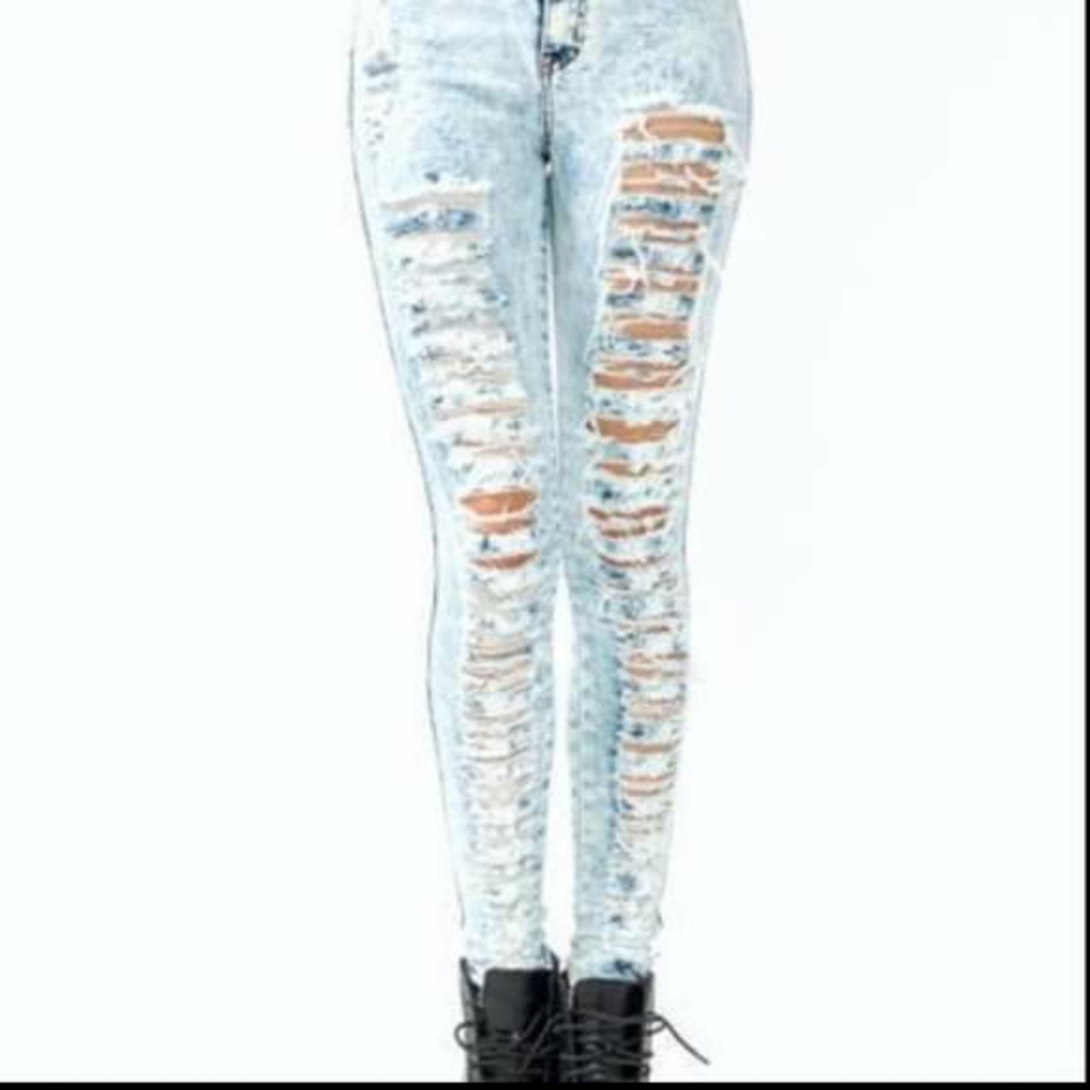 Light Blue high waist jeans